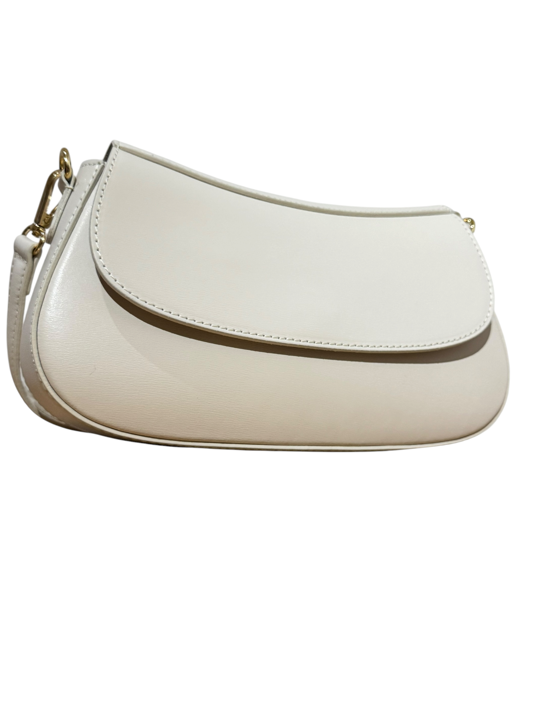 Geanta Dune din piele naturală — saddle compact