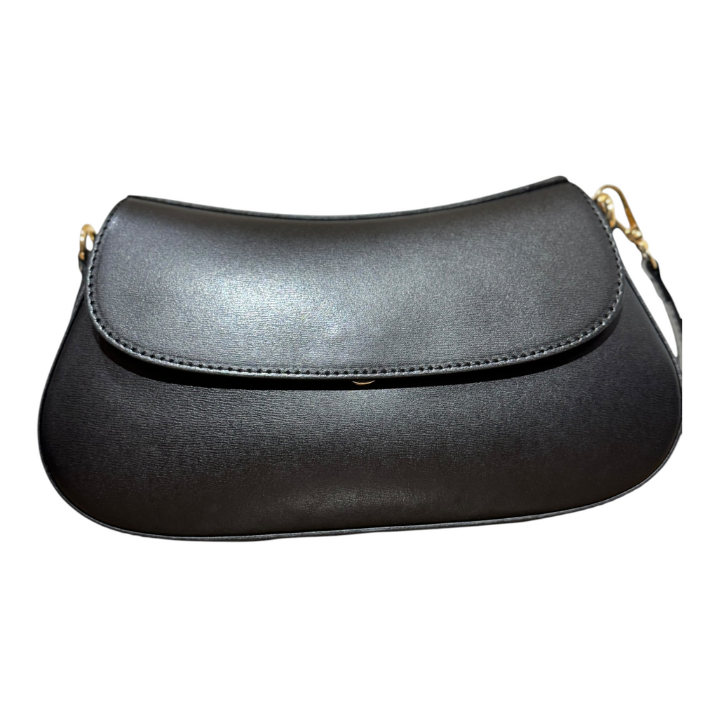 Geanta Dune din piele naturală — saddle compact