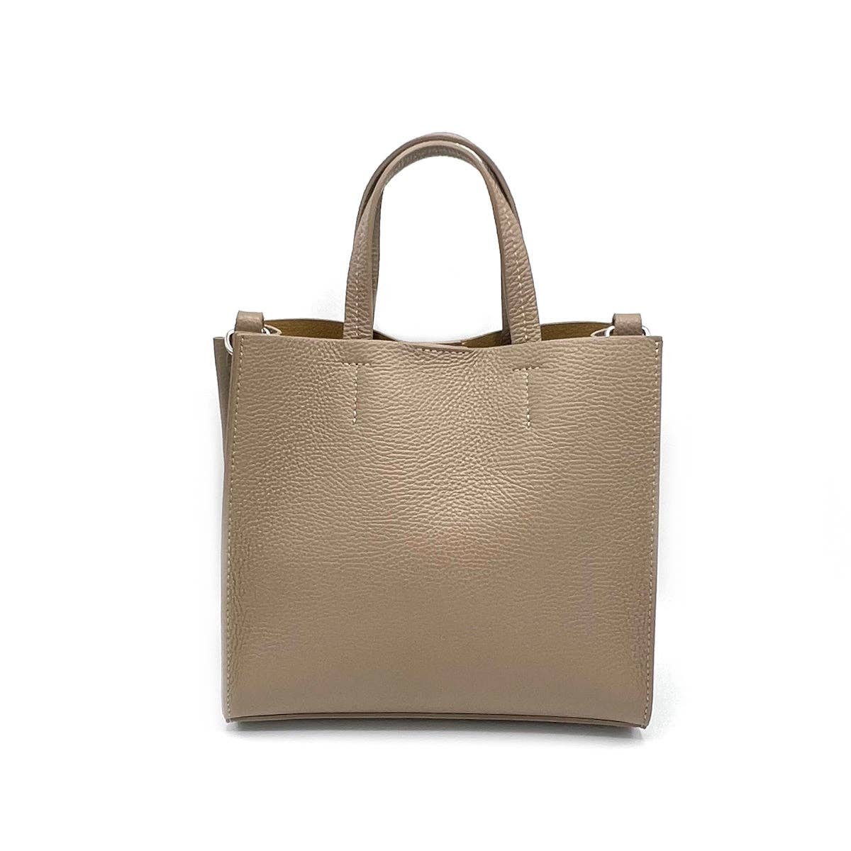 Geantă tote Simone, medie din piele naturală