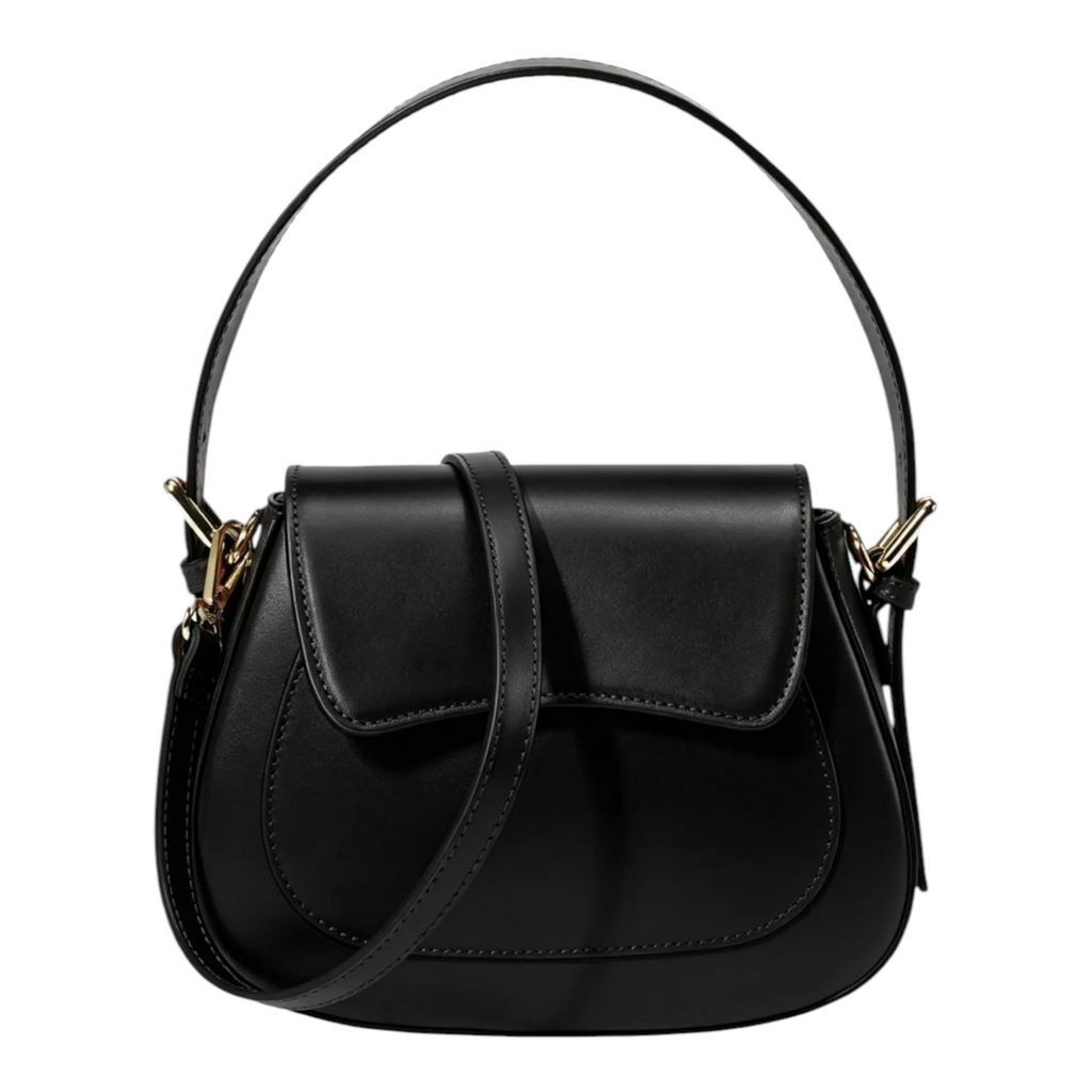 Zoe – Geantă din piele naturală cu mâner și baretă crossbody
