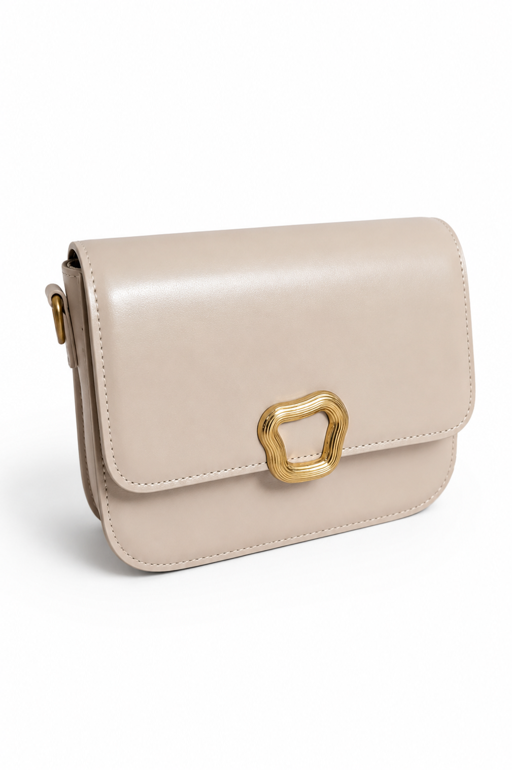Geanta  Léa din piele naturală- crossbody compact