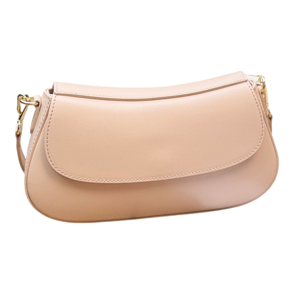 Geanta Dune din piele naturală — saddle compact