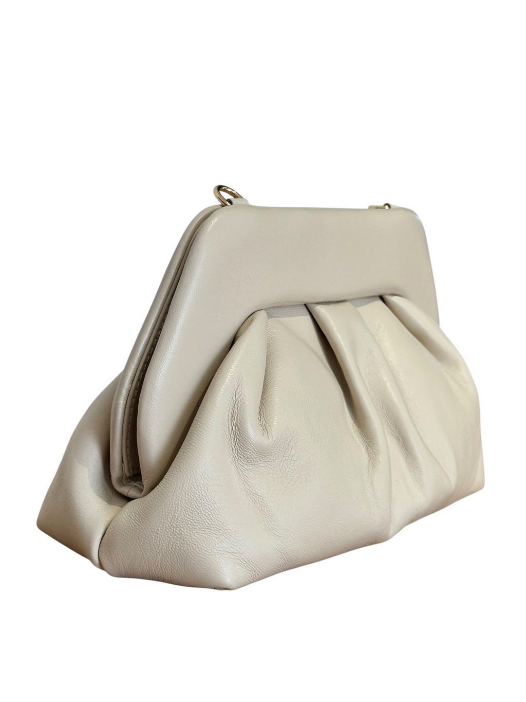 Geanta Romy clutch din piele naturală italiană