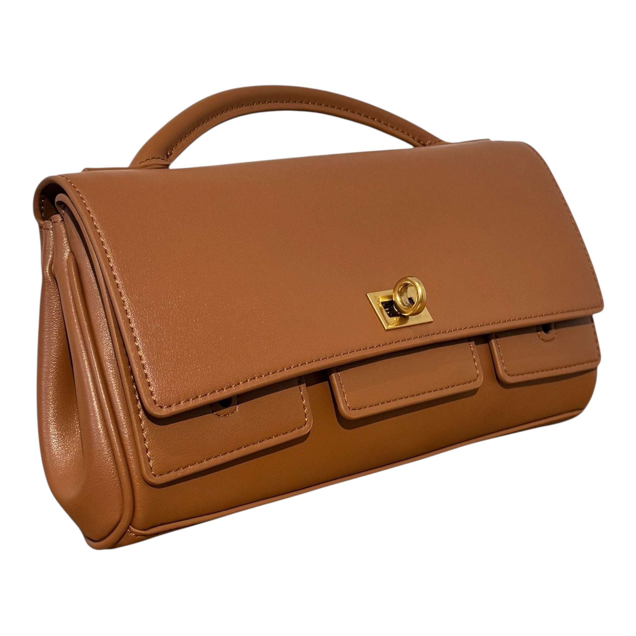 Geanta clutch Eve din piele naturală