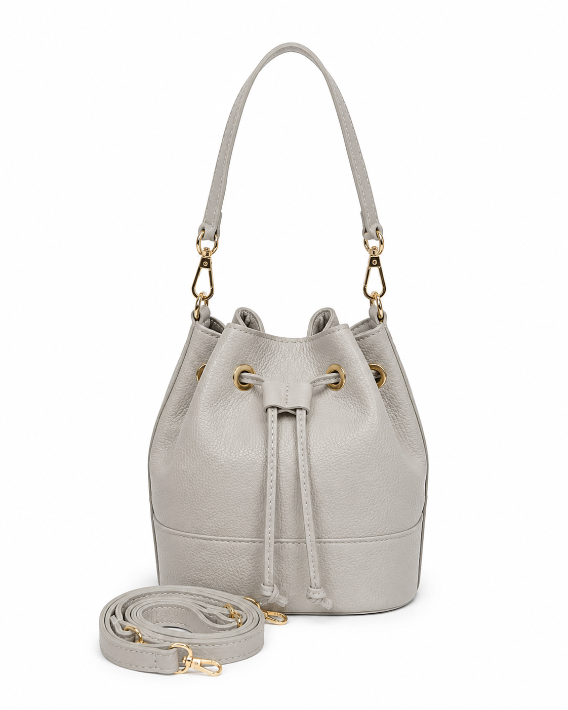Geanta bucket Ivy din piele naturală