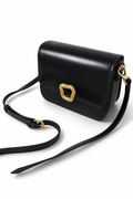 Geanta  Léa din piele naturală- crossbody compact