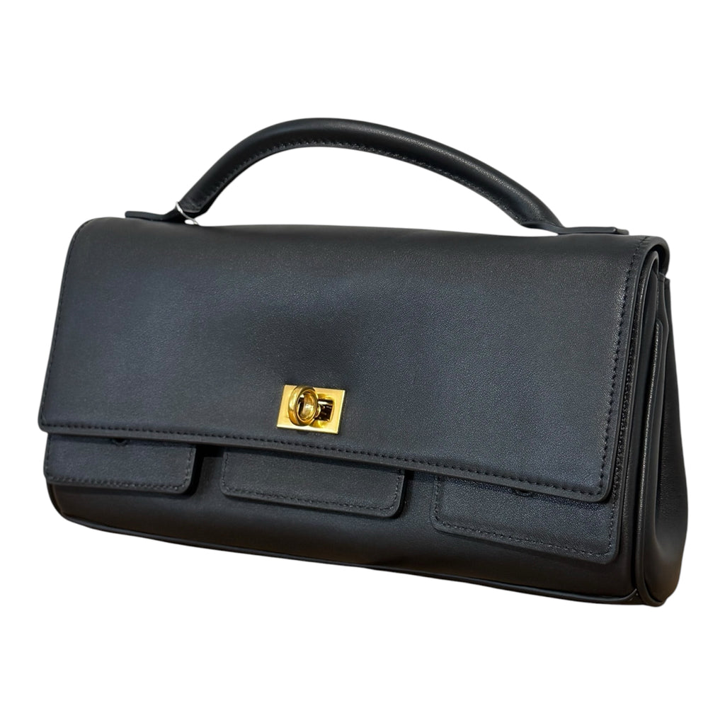 Geanta clutch Eve din piele naturală