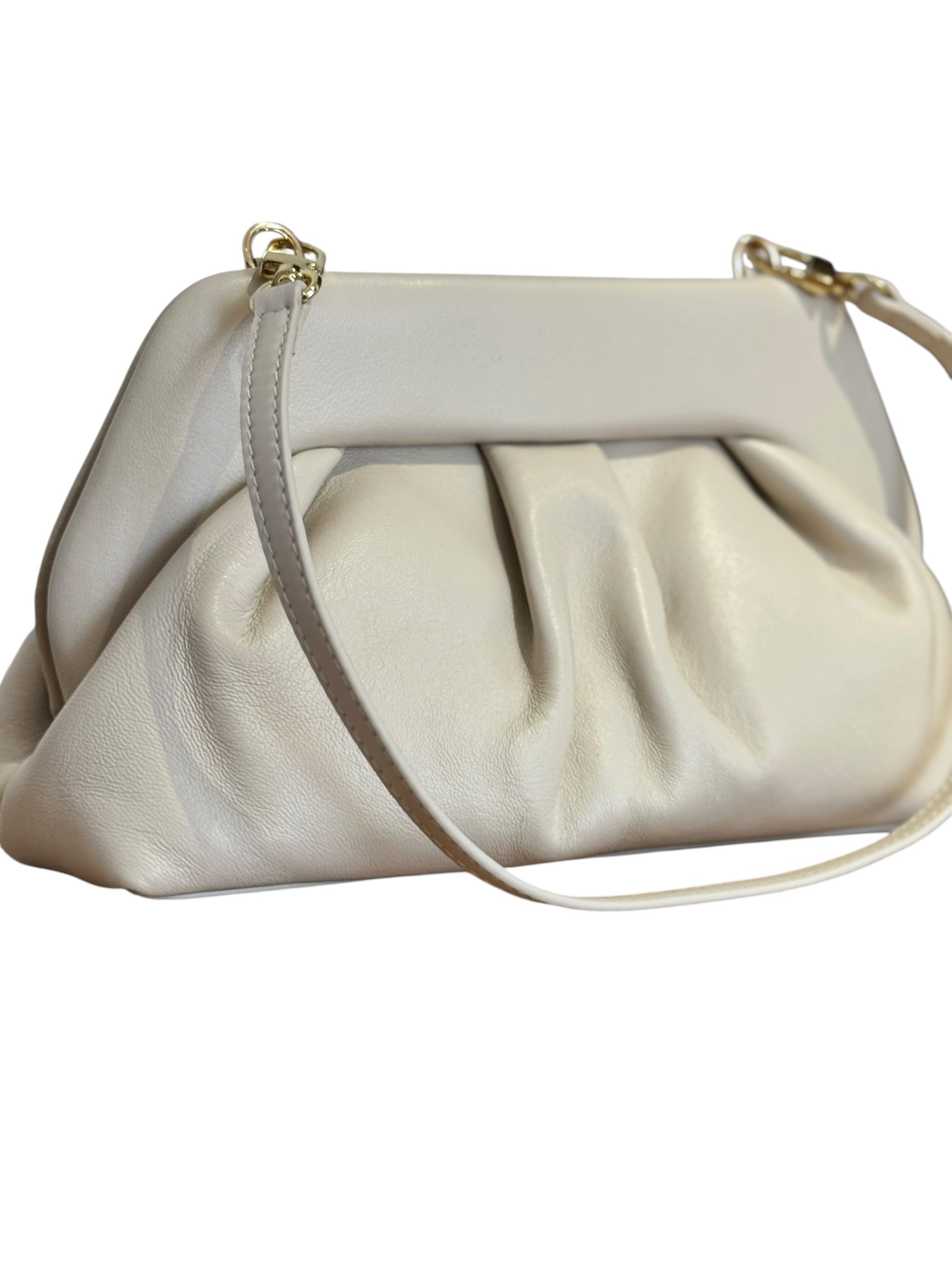 Geanta Romy clutch din piele naturală italiană