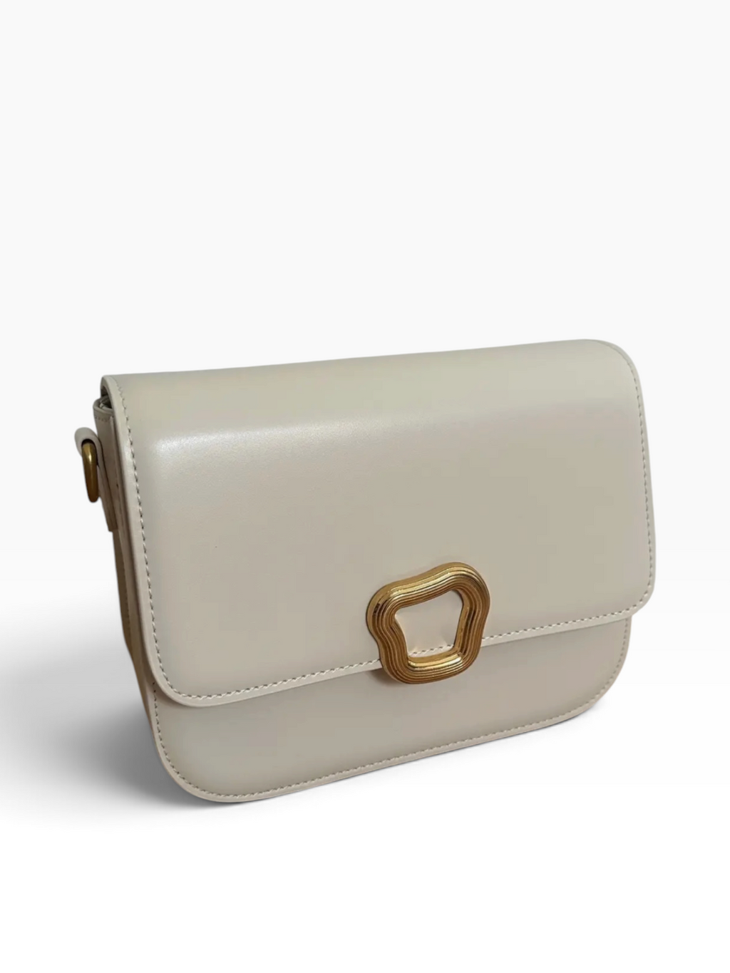 Geanta  Léa din piele naturală- crossbody compact