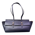 Geantă Marie din piele naturală martelată — model tote structurat