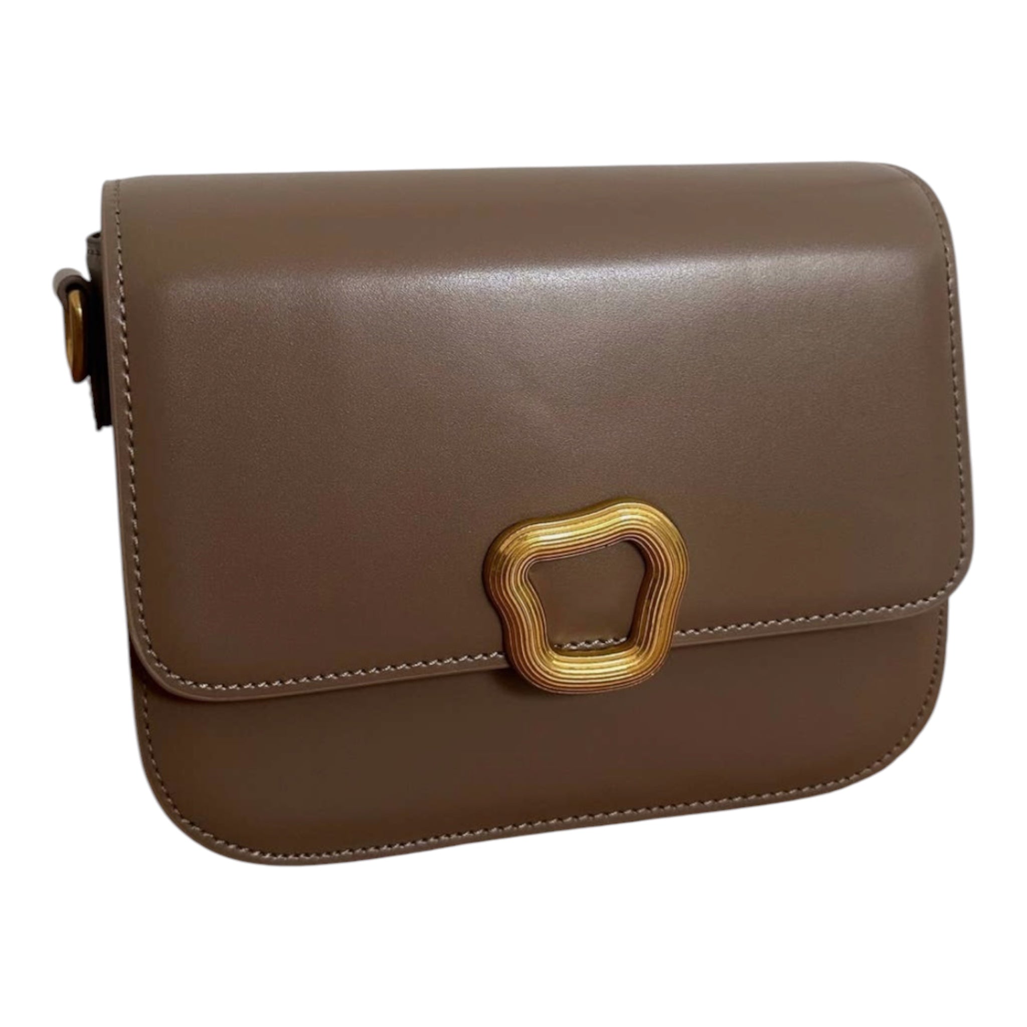 Geanta  Léa din piele naturală- crossbody compact