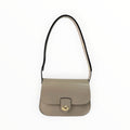 Geanta Flore din piele naturală — structured flap