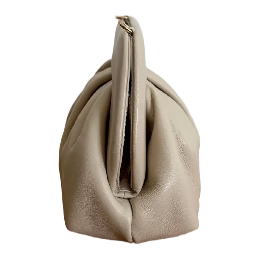 Geanta Romy clutch din piele naturală italiană