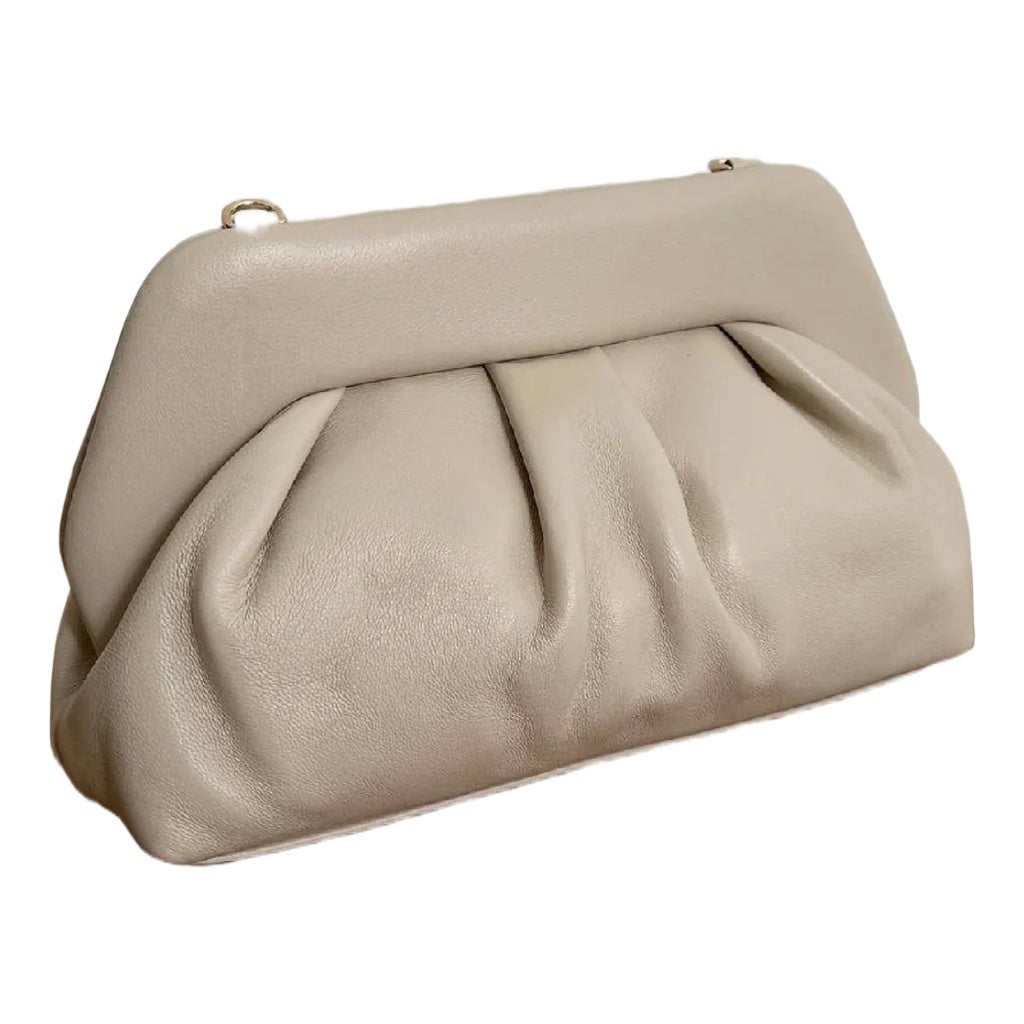 Geanta Romy clutch din piele naturală italiană
